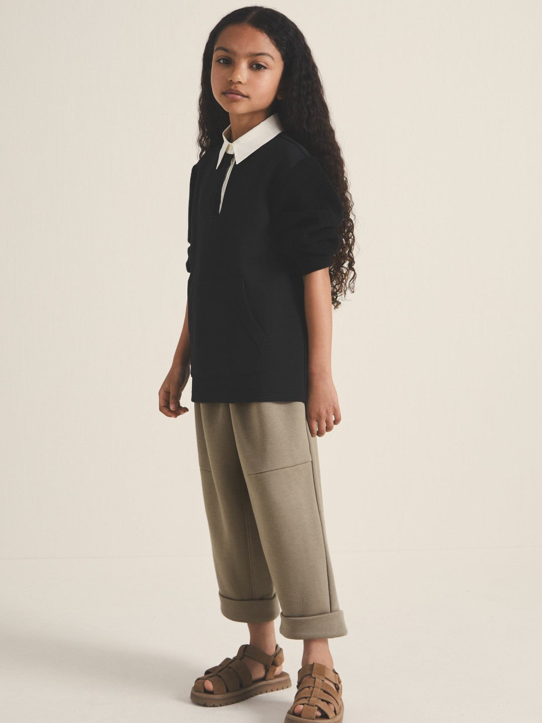 Reiss | 4-9 yrs  | Les 100 Ciels Jersey Joggers in Mink