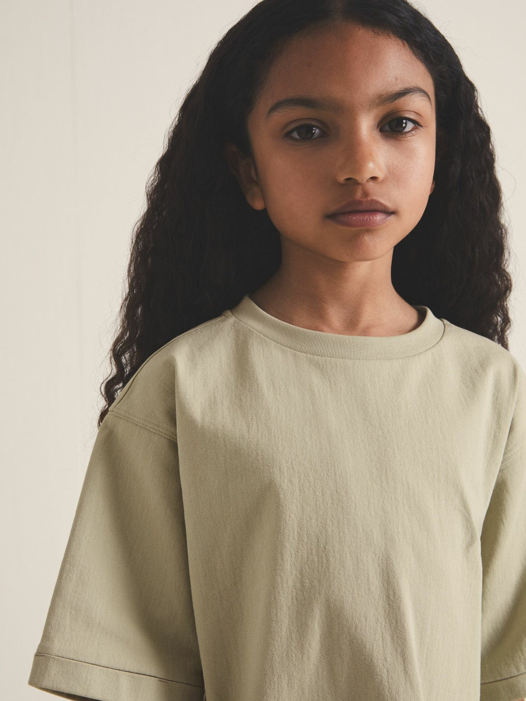 Reiss | 4-9 yrs  | Les 100 Ciels Oversize T-Shirt in Sage