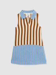 Reiss | 4-9 yrs Towelling Stripe Dress in Multi