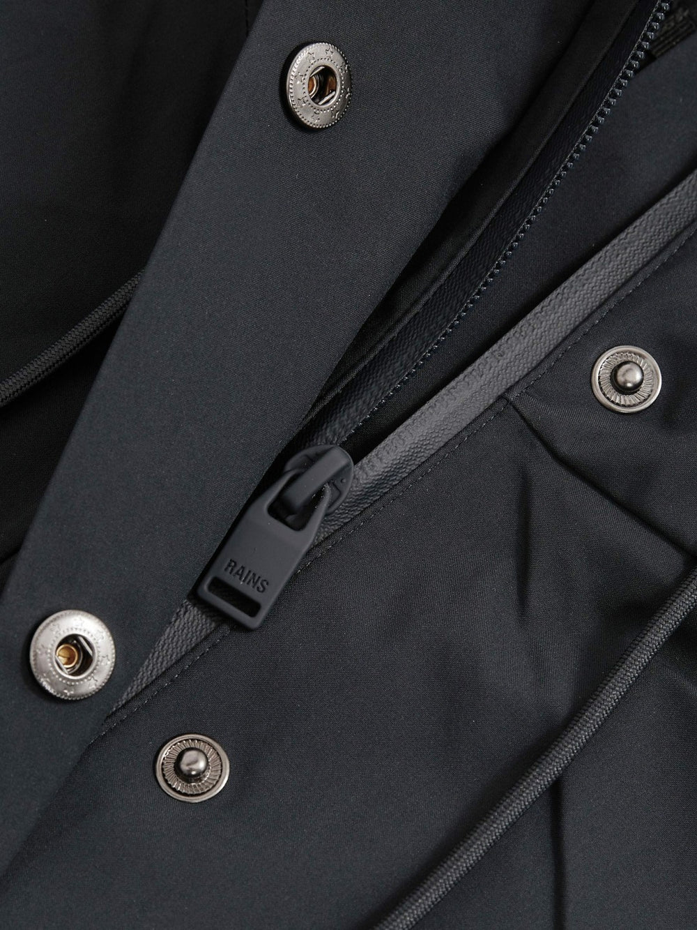 Reiss | Rains Hardshell Short Jacket in Navy