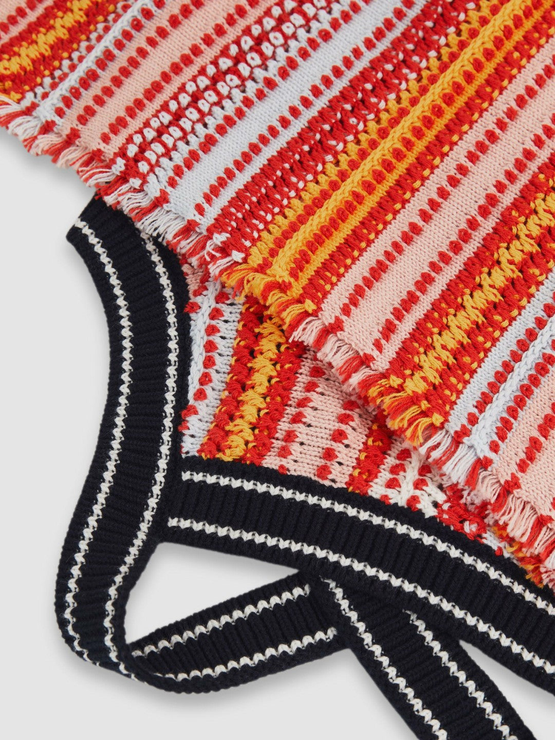 Reiss | 4-9 yrs Cotton Striped Knit Dress in Multi