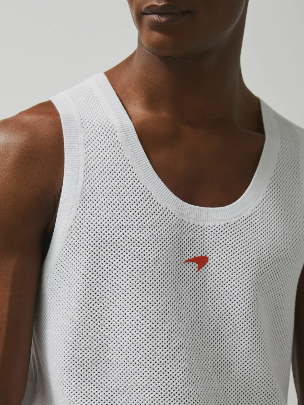 Reiss | McLaren F1 Team Speedmark Knit Vest in White