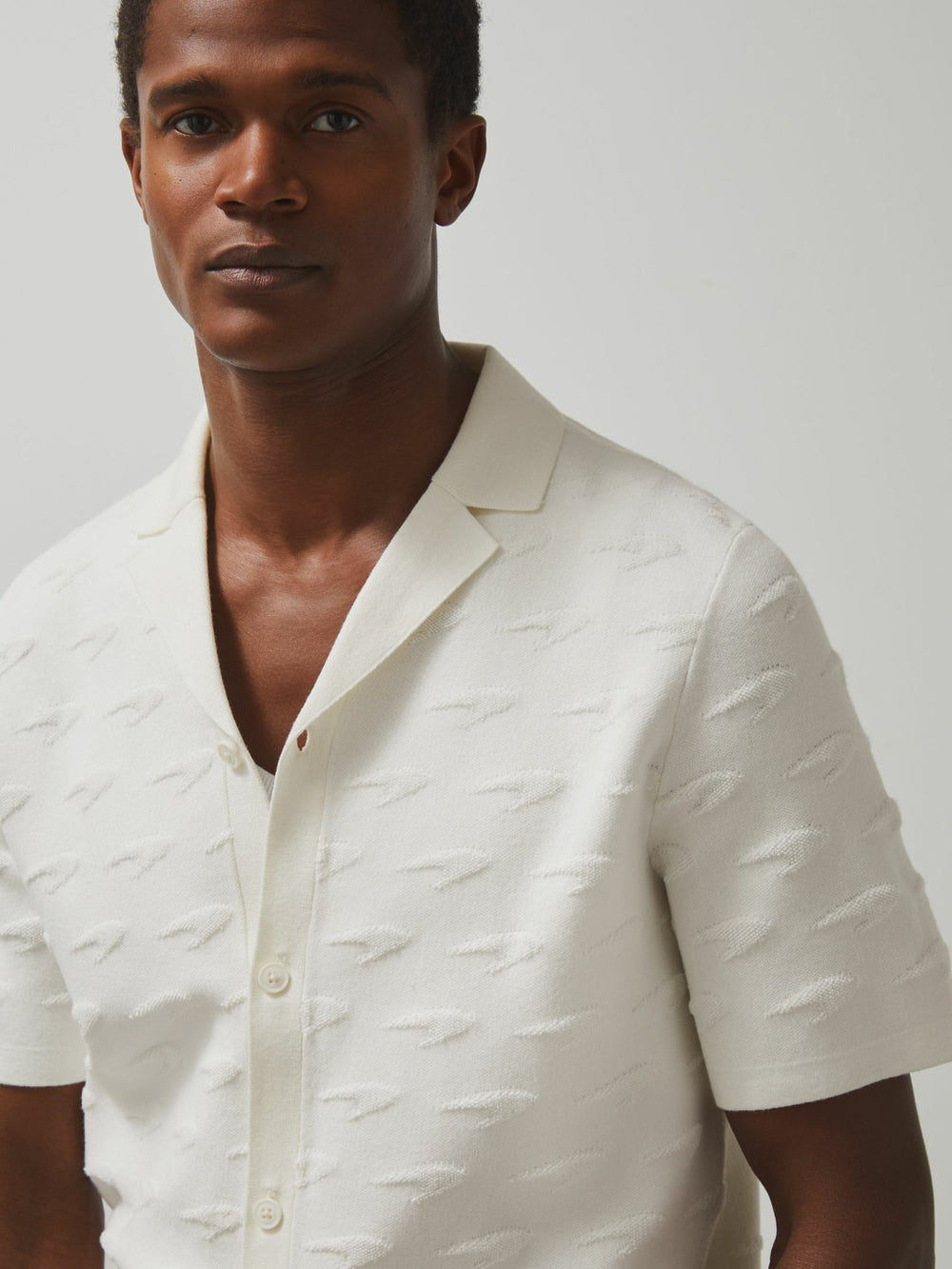 Reiss | McLaren F1 Team Speedmark Knit Shirt in White