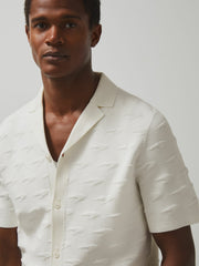Reiss | McLaren F1 Team Speedmark Knit Shirt in White