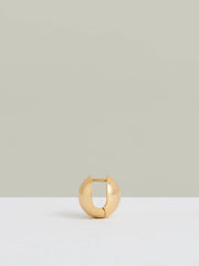 Reiss | Polished Ball Huggie Earrings in Gold