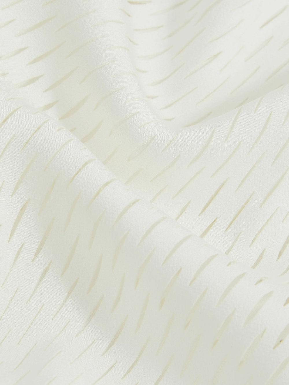 Reiss | Atelier Laser-Cut Vest Top in Cream