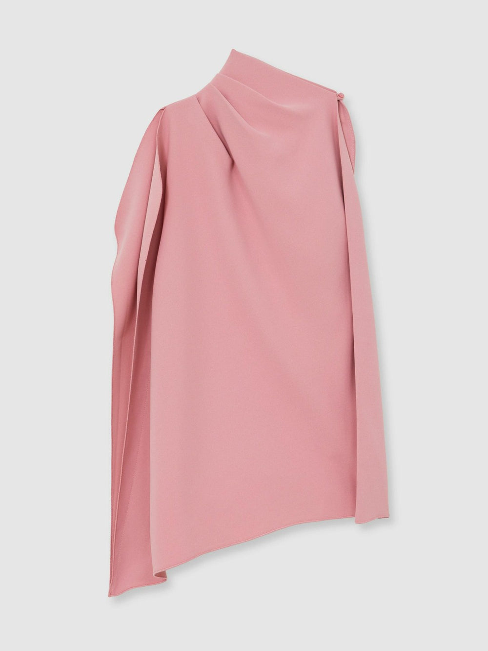 Reiss | 13-14 yrs One-Shoulder Draped Dress in Pink