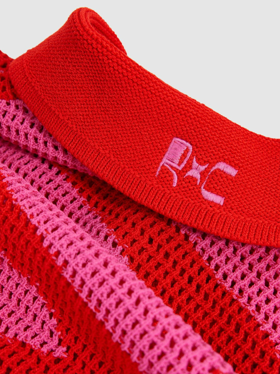 Reiss | | Ché Wave Crochet Shirt in Pink
