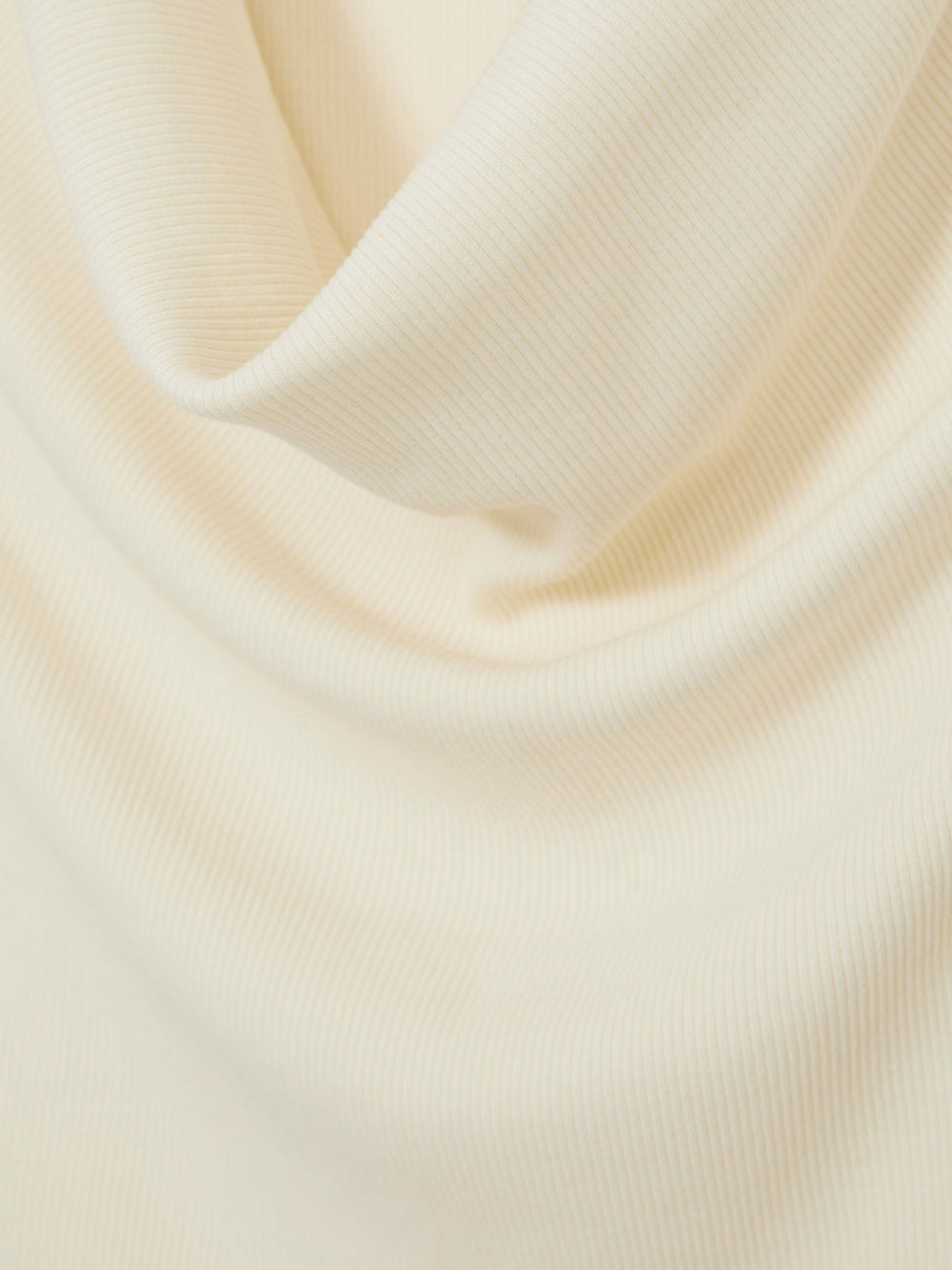 Reiss | Ribbed Cowl-Neck Vest in Ivory