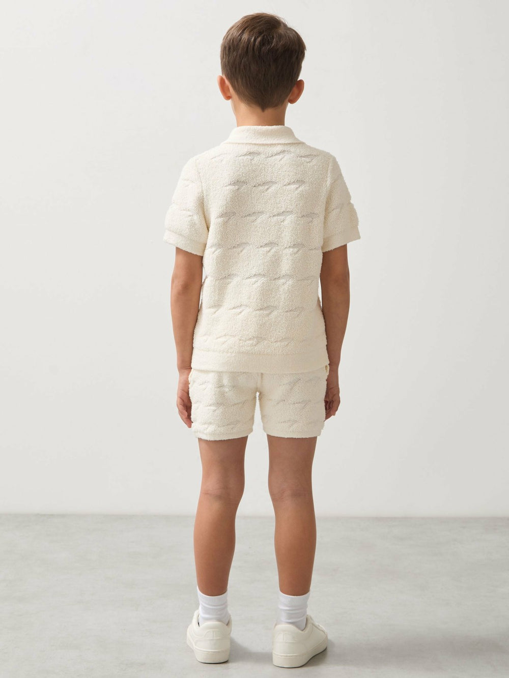 Reiss | 9-13 yrs McLaren F1 Team Speedmark Terry Shorts in White