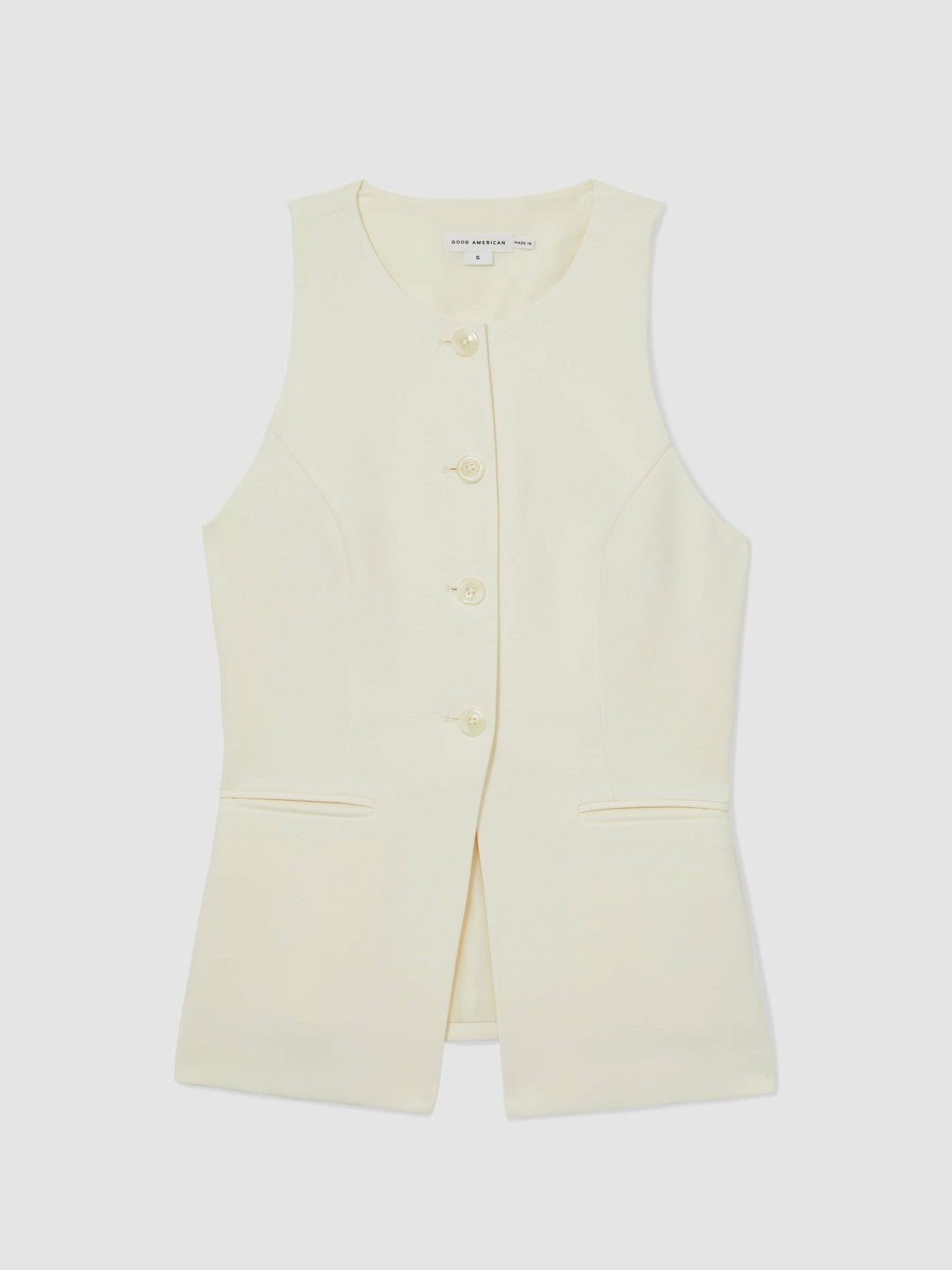 Reiss | Luxe Suiting Vest in Cream