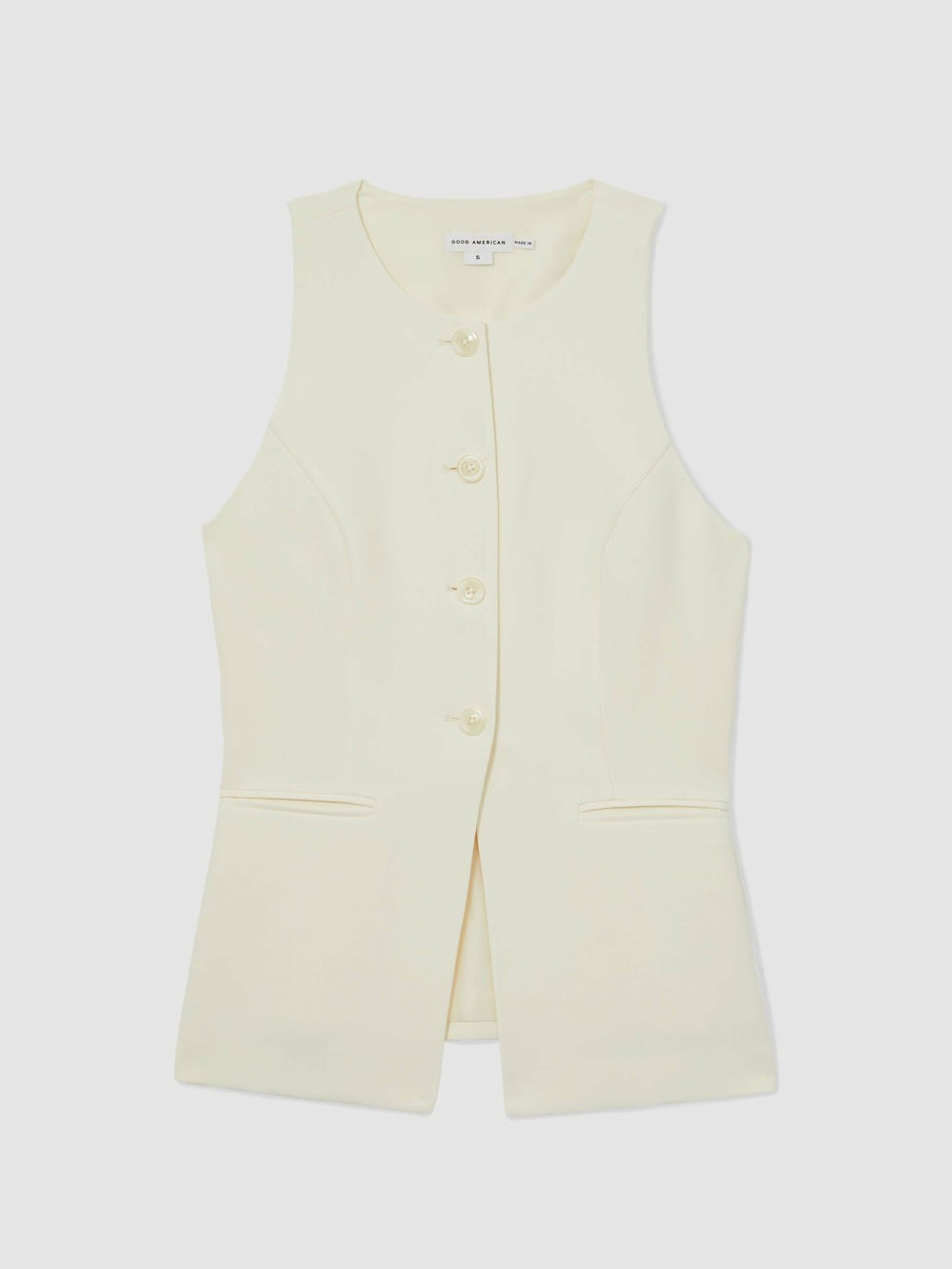 Reiss | Luxe Suiting Vest in Cream
