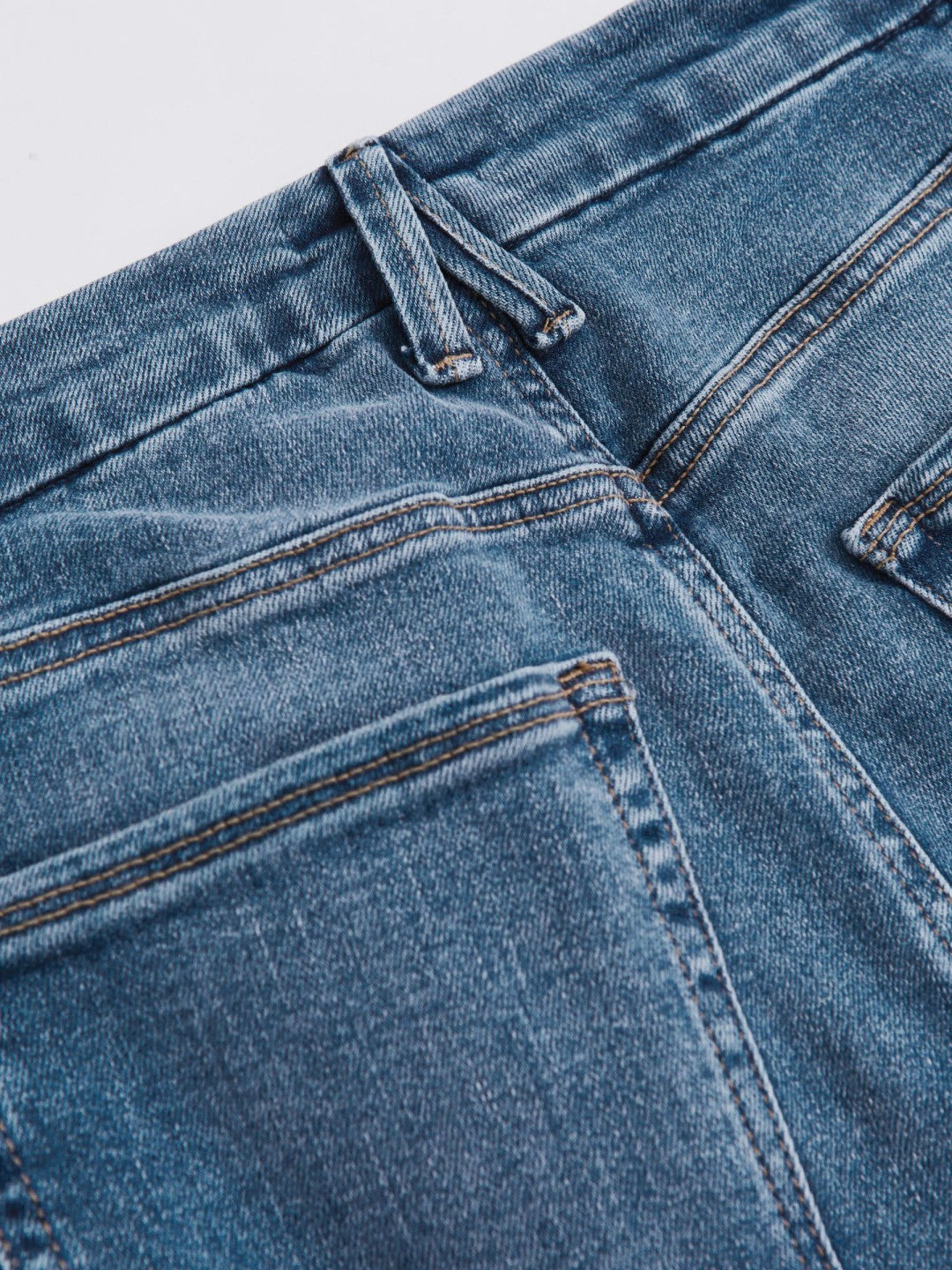 Reiss | Straight Compression Jeans in Indigo Blue