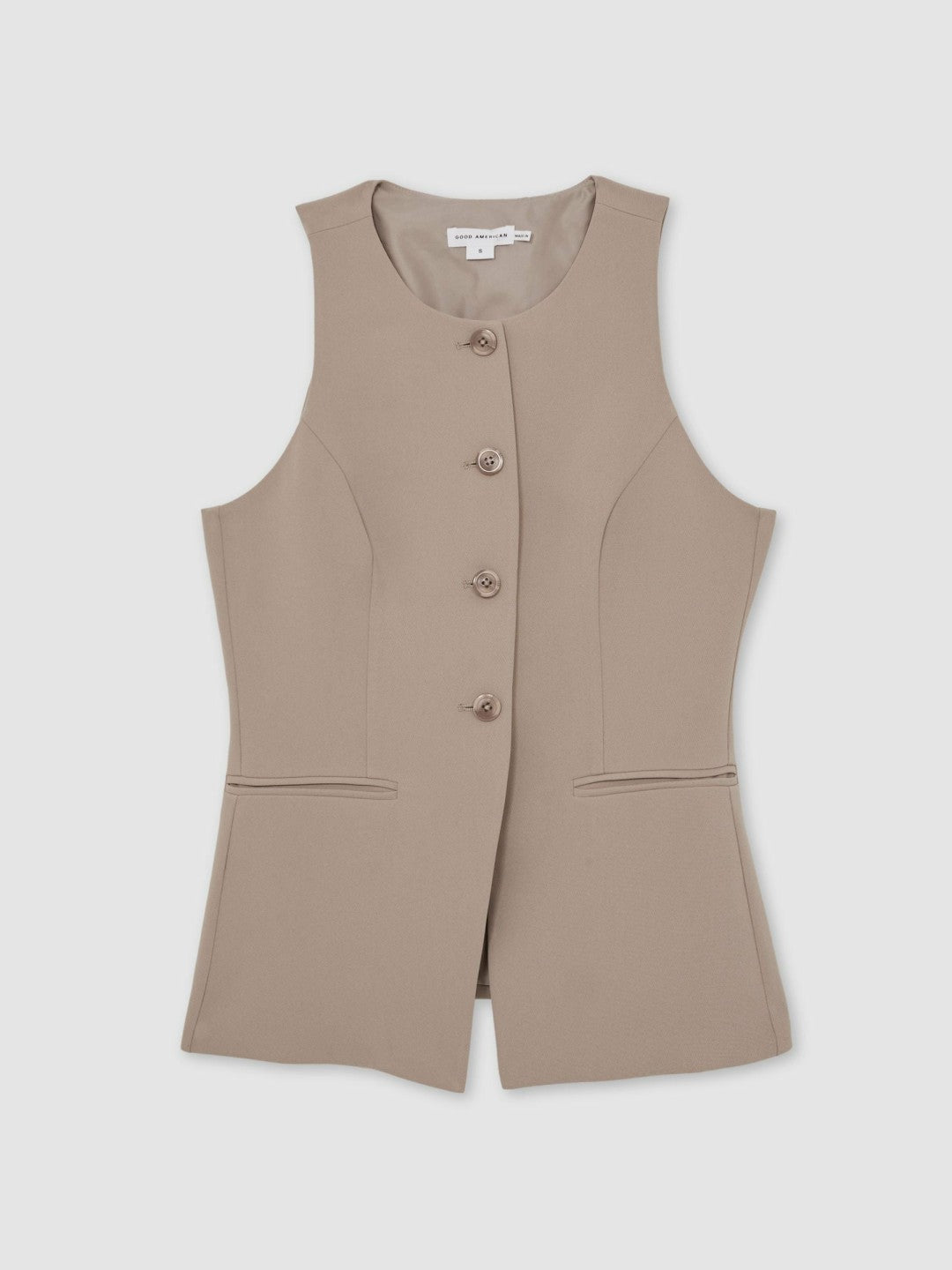 Reiss | Luxe Suiting Vest in Beige