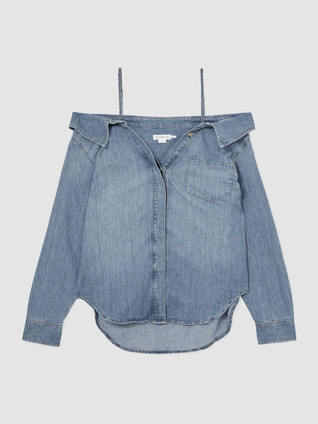 Reiss | 100% Cotton Shirt in Indigo Blue