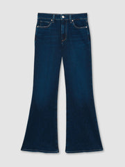 Reiss | Paige High Rise Flared Jeans in Marciella Blue