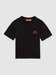 Reiss | 3-9 yrs Unisex Fit Oversized McLaren F1 Team Tyre T-Shirt in Black