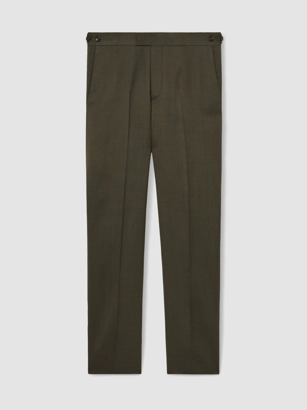 Reiss | Slim-Fit Suit Trousers in Dark Green