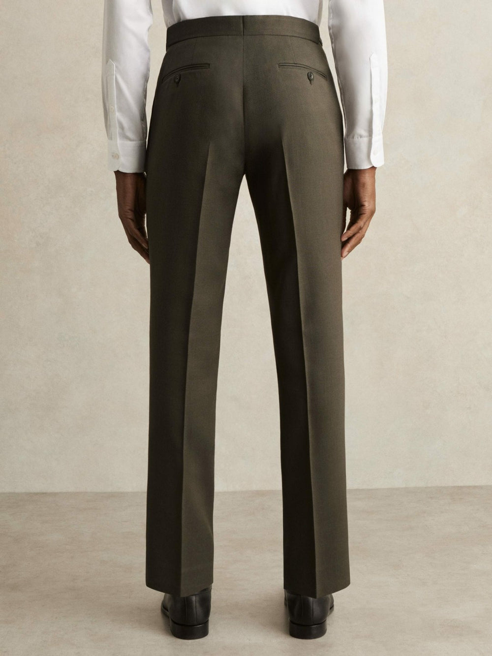 Reiss | Slim-Fit Suit Trousers in Dark Green