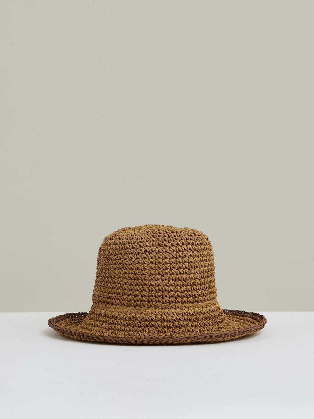 Reiss | Straw Sun Hat in Tan