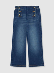 Reiss | Straight-Leg Sailor Jeans in Blue