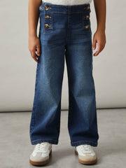 Reiss | Straight-Leg Sailor Jeans in Blue