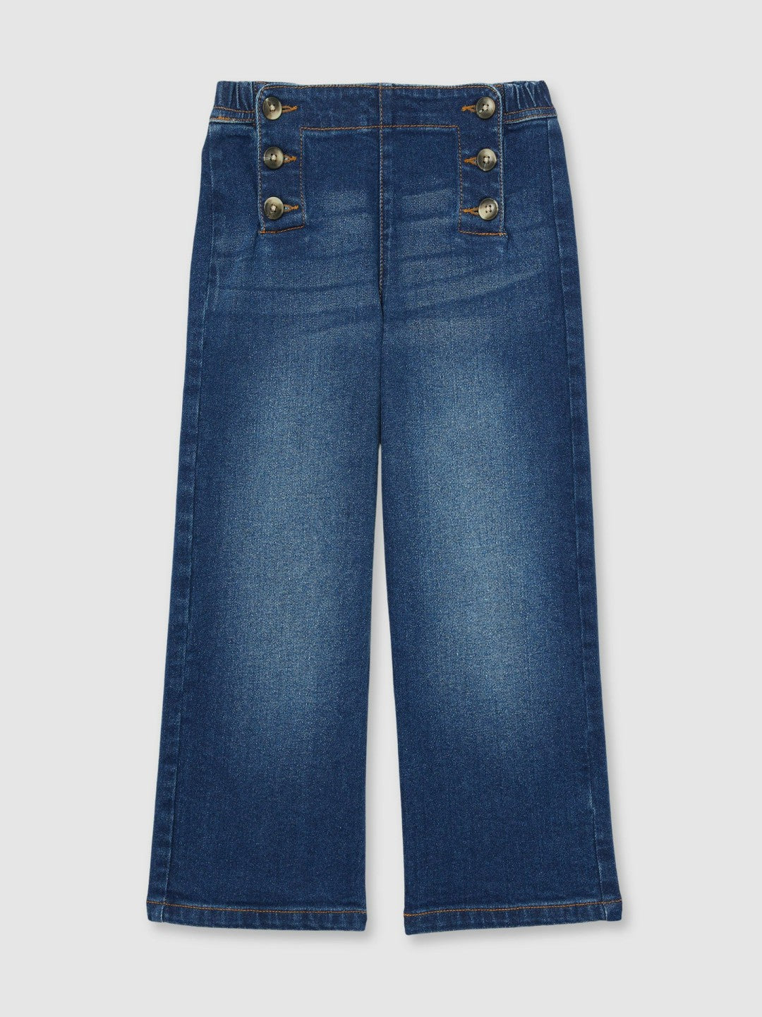 Reiss | Straight-Leg Sailor Jeans in Blue
