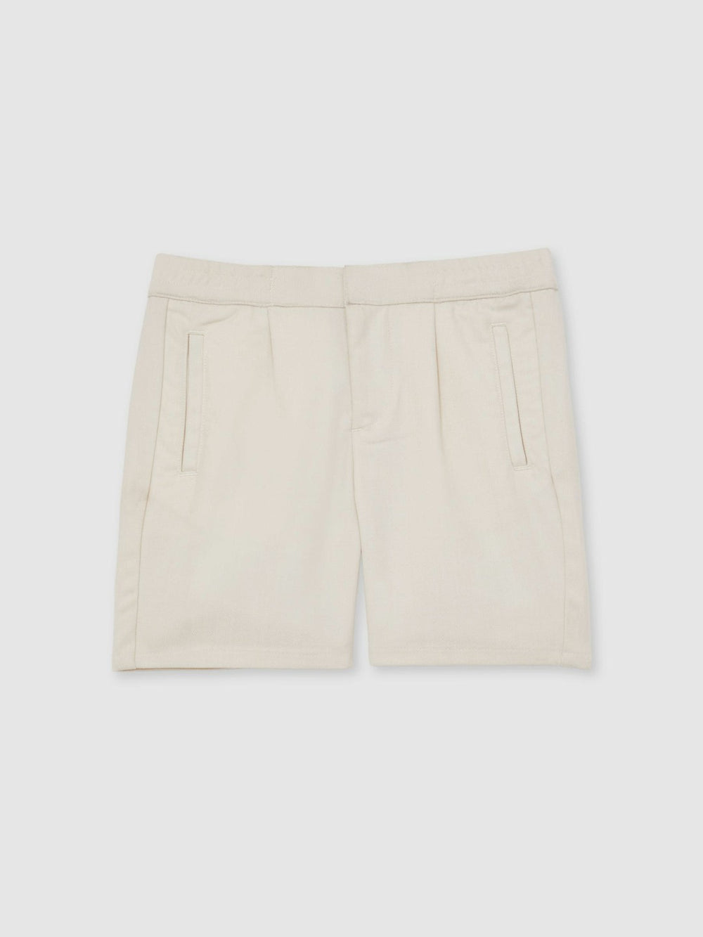 Reiss | 3-9 yrs Relaxed Drawstring Shorts in Off White