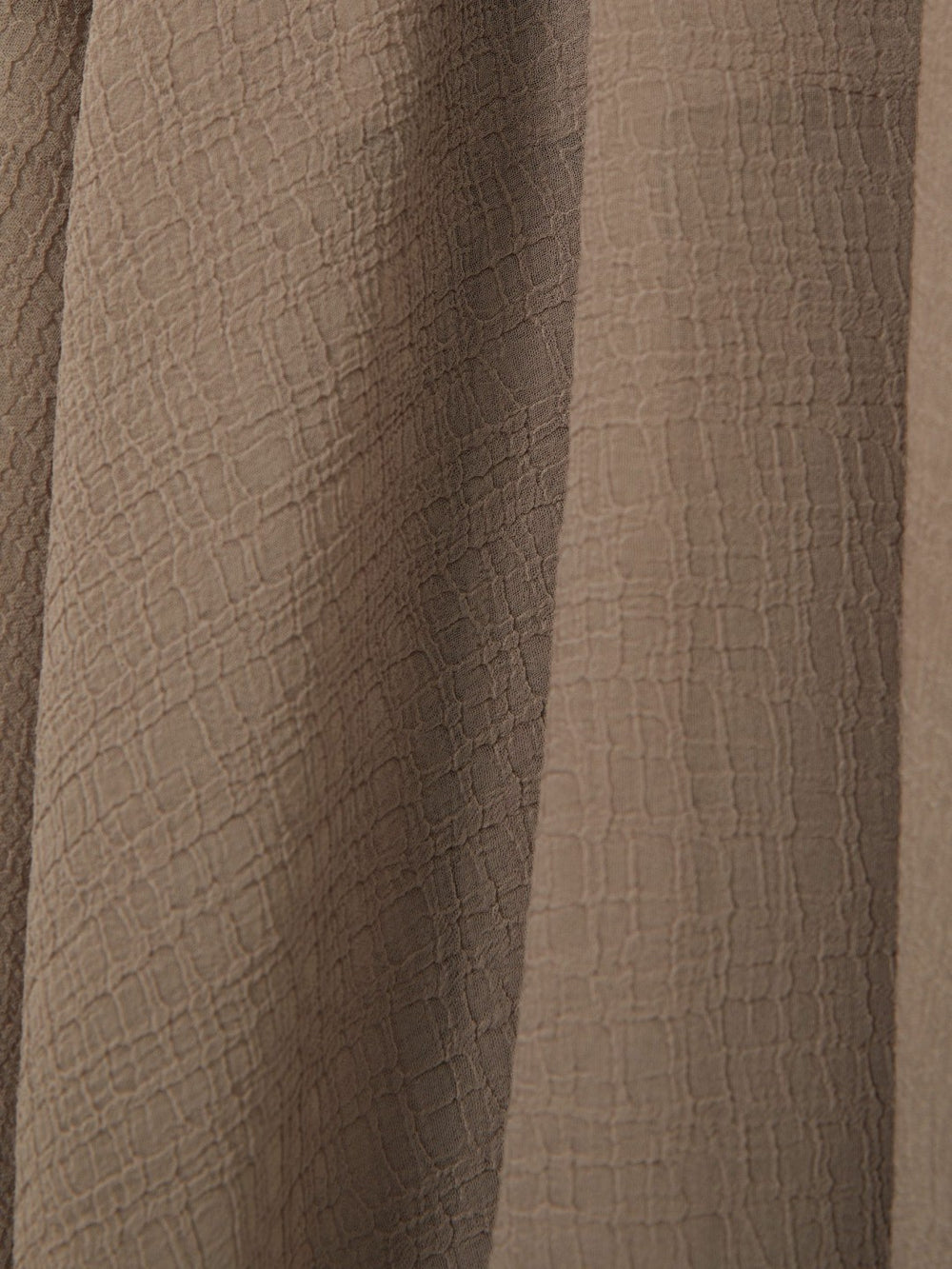 Reiss | Petite Sheer-Overlay High-Low Shorts in Mink Neutral