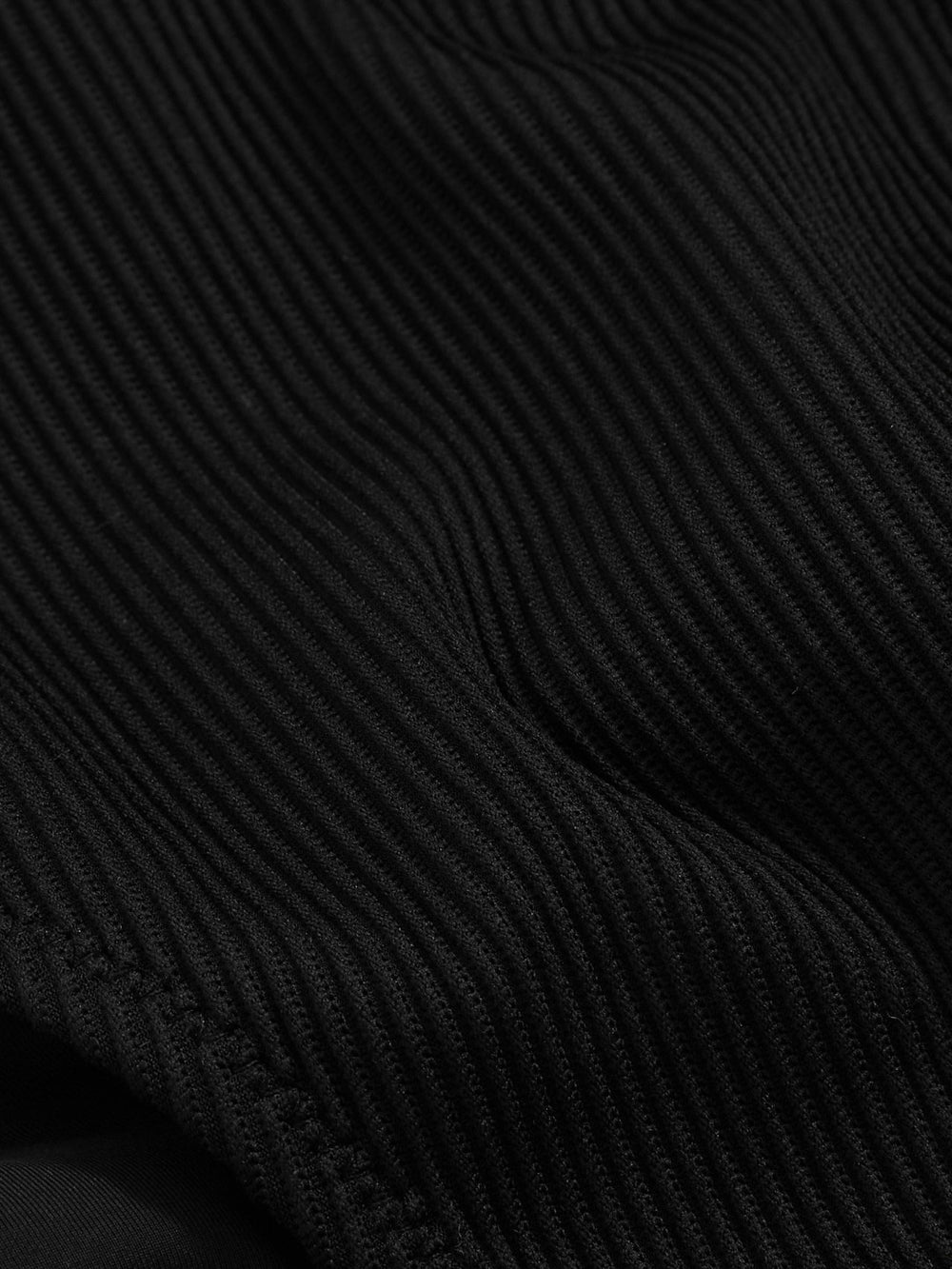Reiss | Ribbed Bikini Bottoms in Black