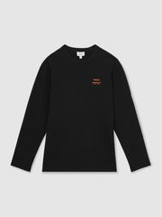 Reiss | Unisex Fit McLaren F1 Team Tyre-Print T-Shirt in Black
