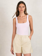Reiss | 90S Long Shorts in Ecru