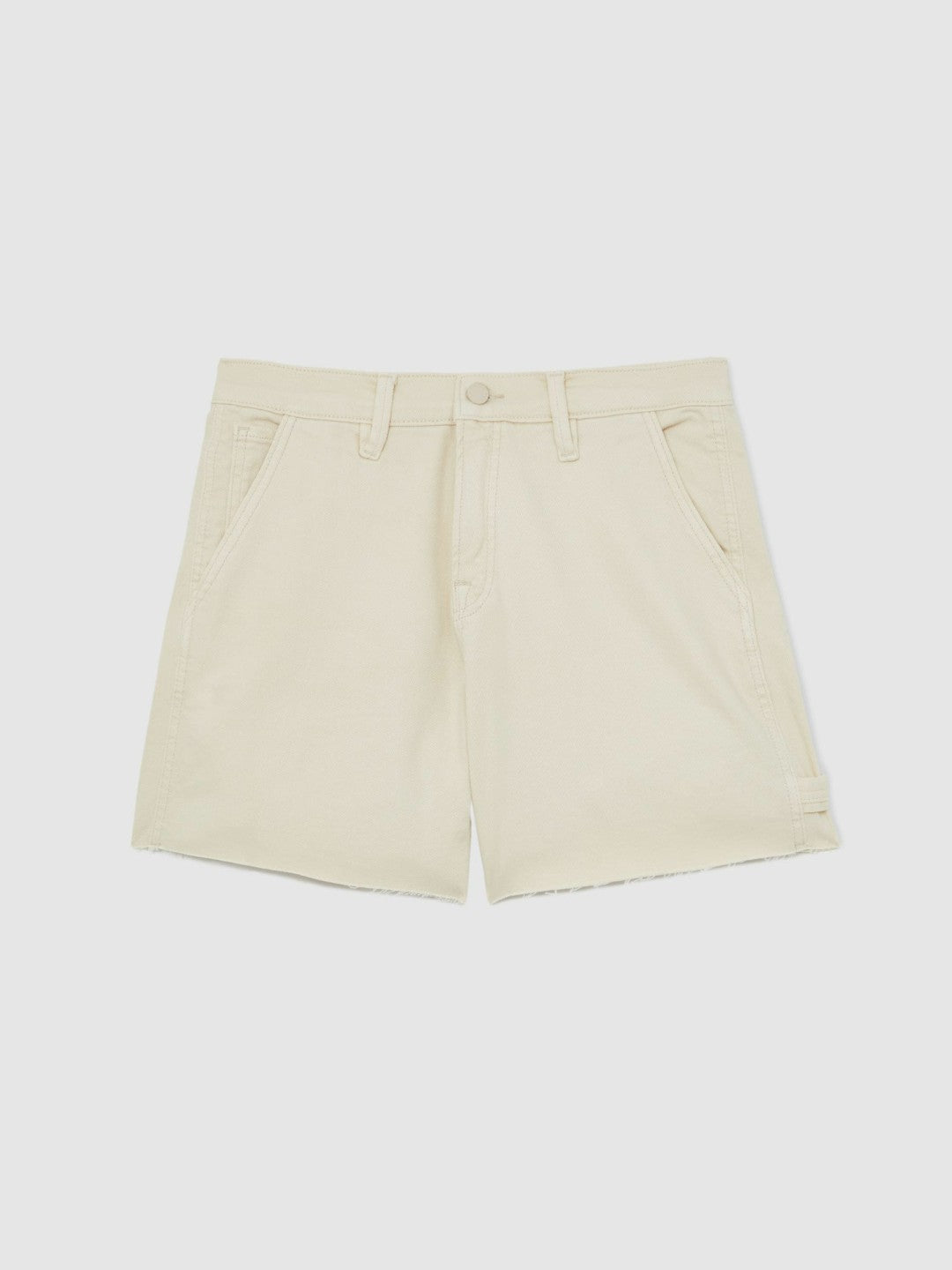Reiss | 90S Long Shorts in Ecru