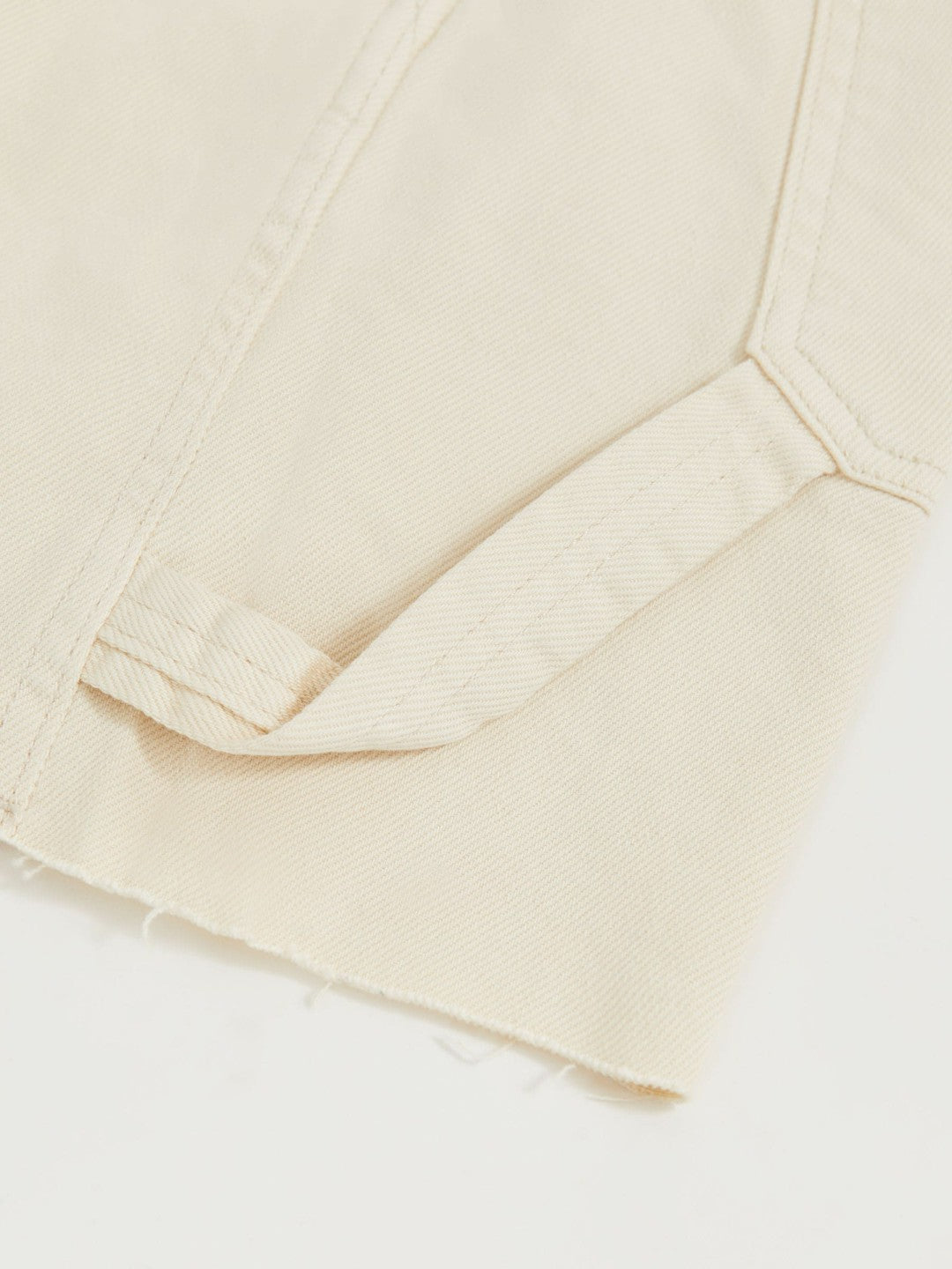Reiss | 90S Long Shorts in Ecru