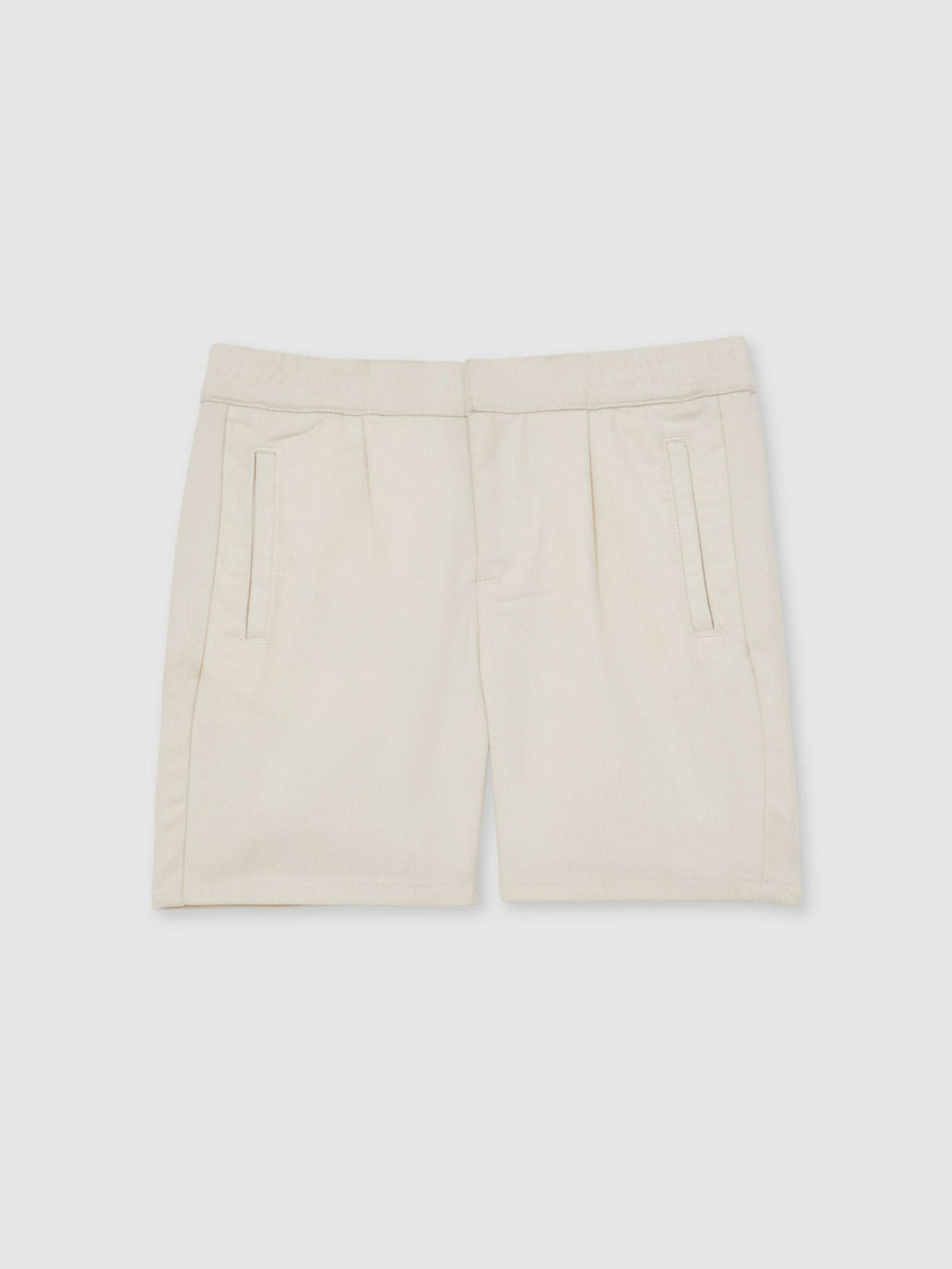 Reiss | 13-14 yrs Relaxed Drawstring Shorts in Off White