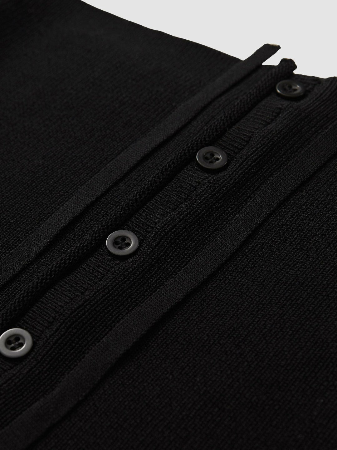 Reiss | 100% Cotton Jumper in Black