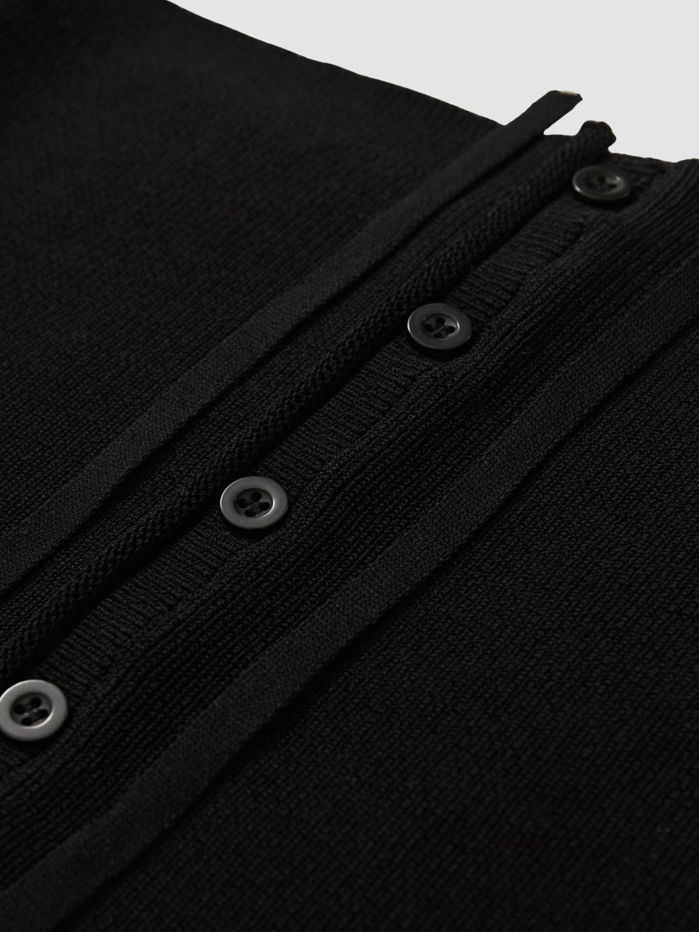 Reiss | 100% Cotton Jumper in Black