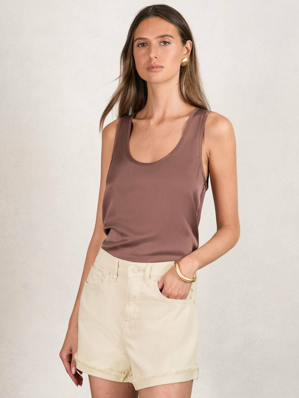 Reiss | 90S Shorts in Ecru