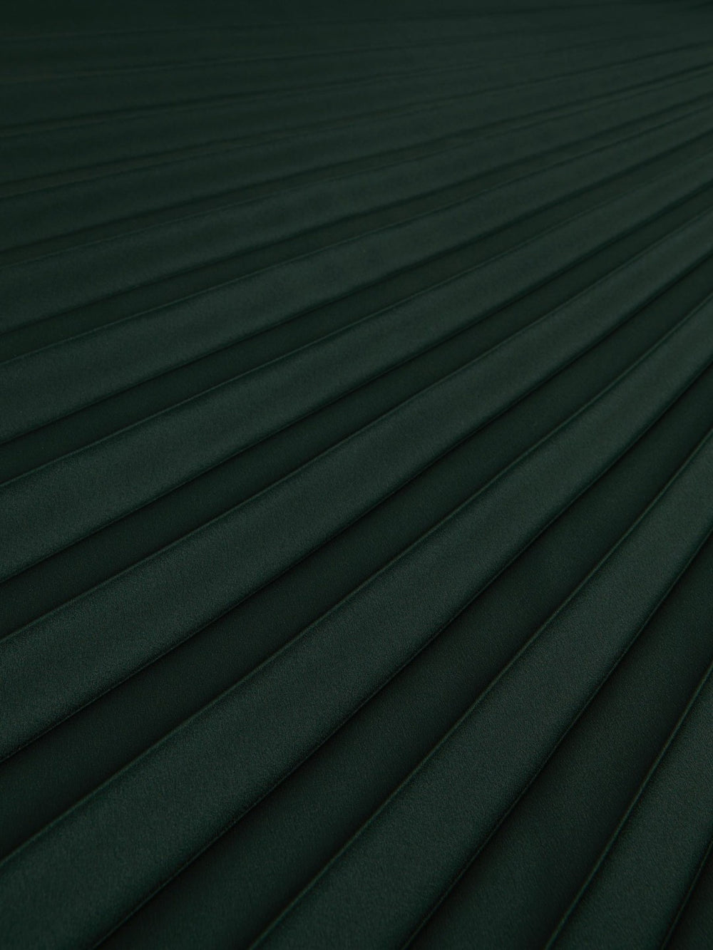Reiss | Pleated Midi Skirt in Dark Green