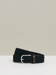 Reiss | Basket Weave Belt in Navy