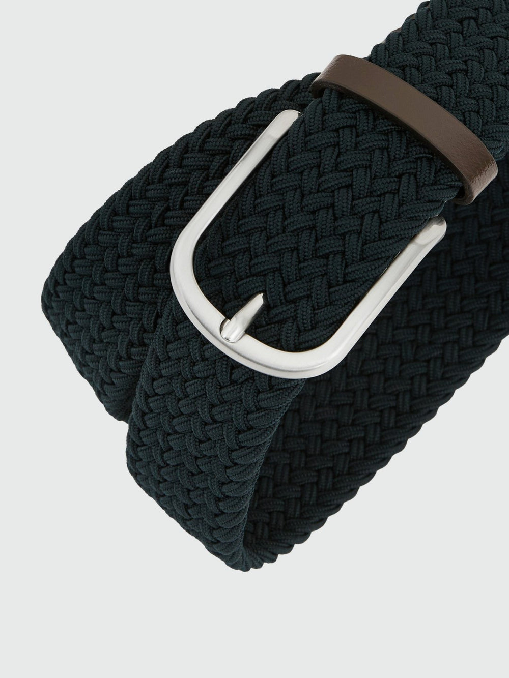 Reiss | Basket Weave Belt in Navy