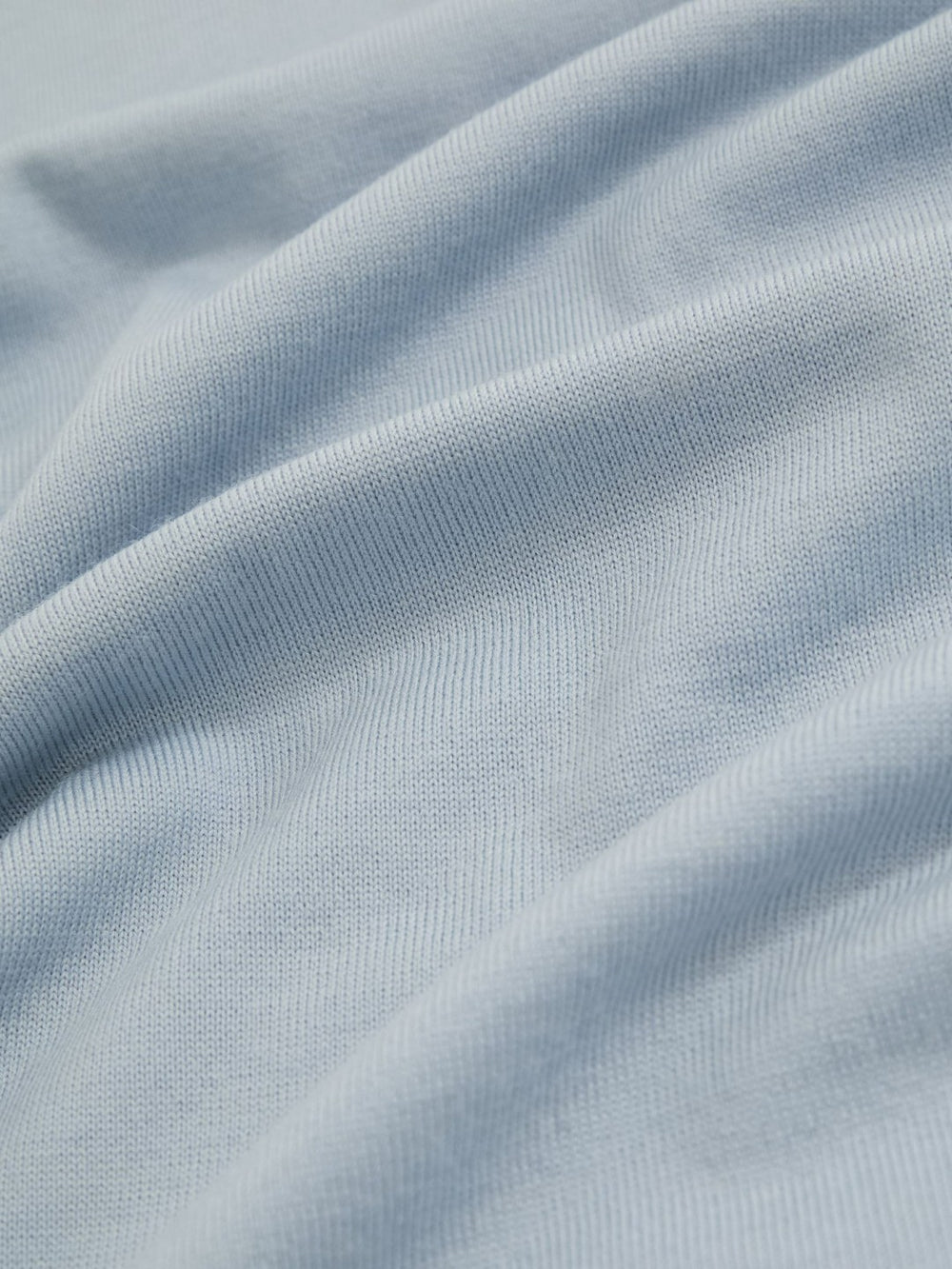 Reiss | Merino Wool Crew Neck Jumper in Soft Blue