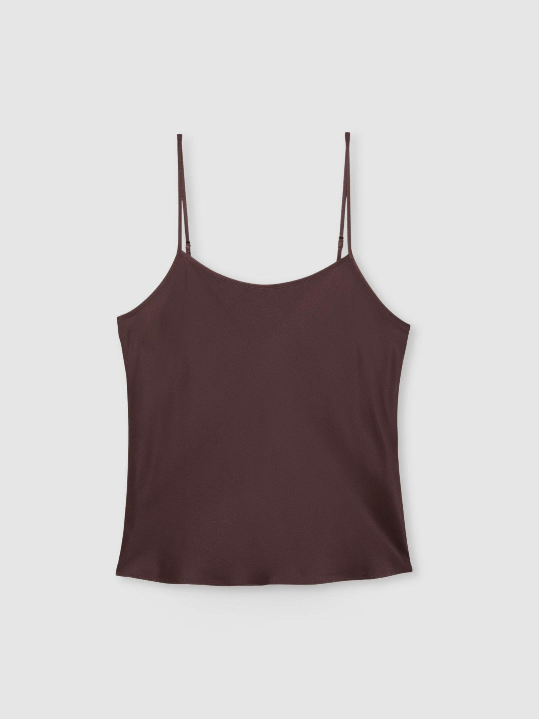 Reiss | Silk Cami Top in Burgundy