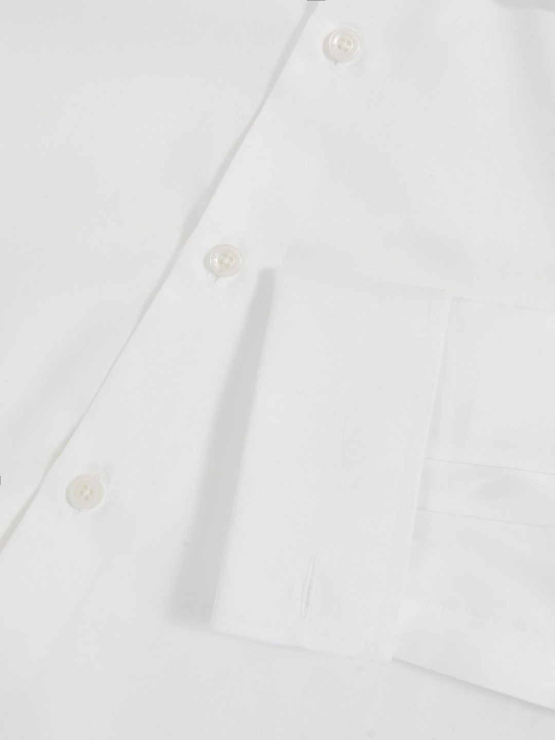 Reiss | Regular Fit Slim-Fit Cotton-Sateen Shirt in White