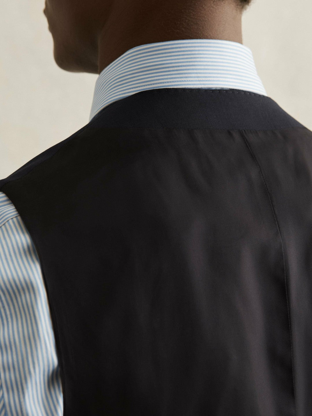 Reiss | Wool-Blend Slim-Fit Waistcoat in Navy