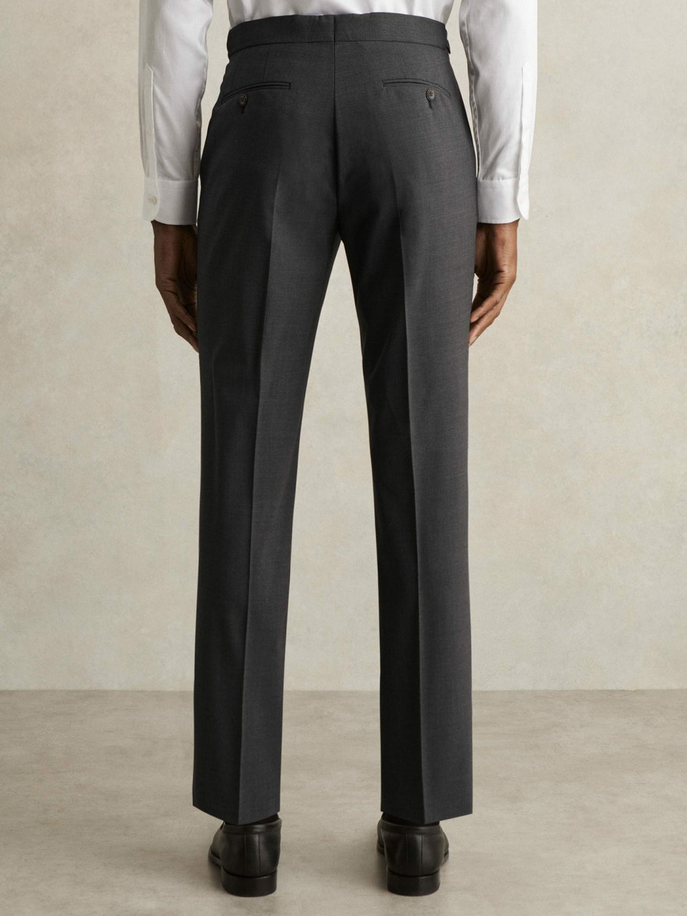 Reiss | Slim-Fit Wool-Blend Suit Trousers in Grey