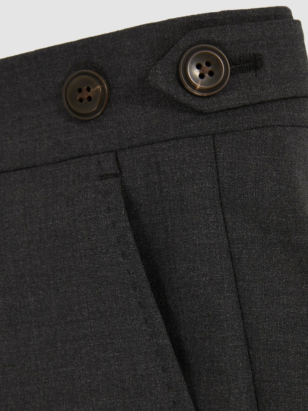 Reiss | Slim-Fit Wool-Blend Suit Trousers in Grey
