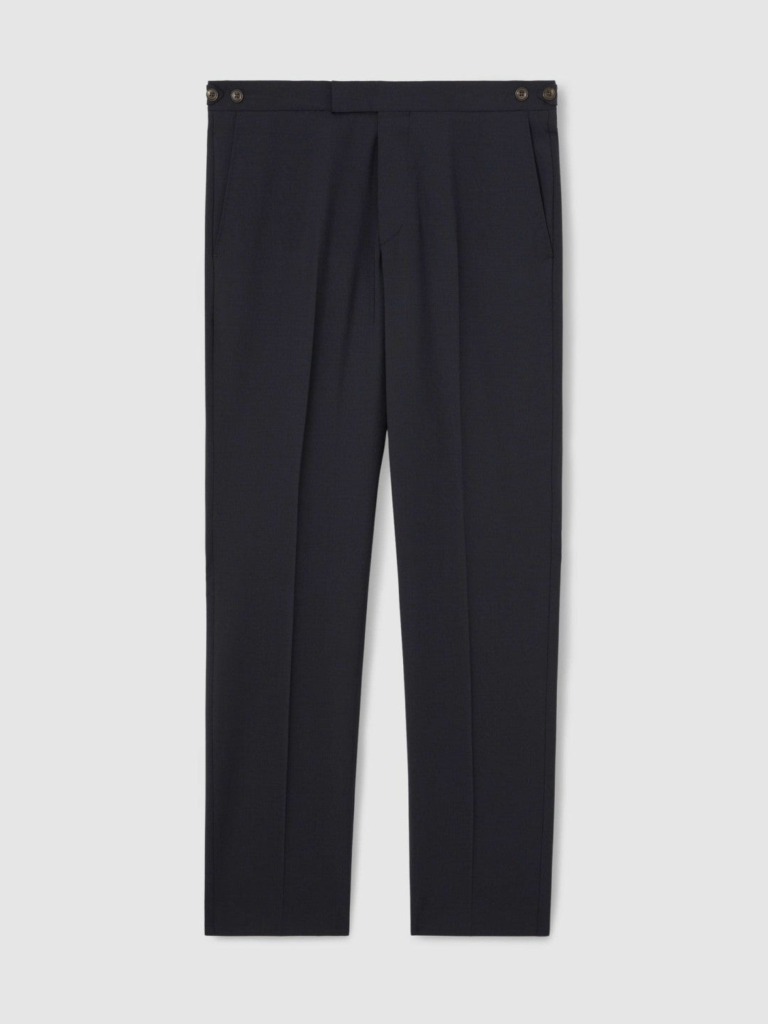 Reiss | Slim-Fit Wool-Blend Suit Trousers in Navy