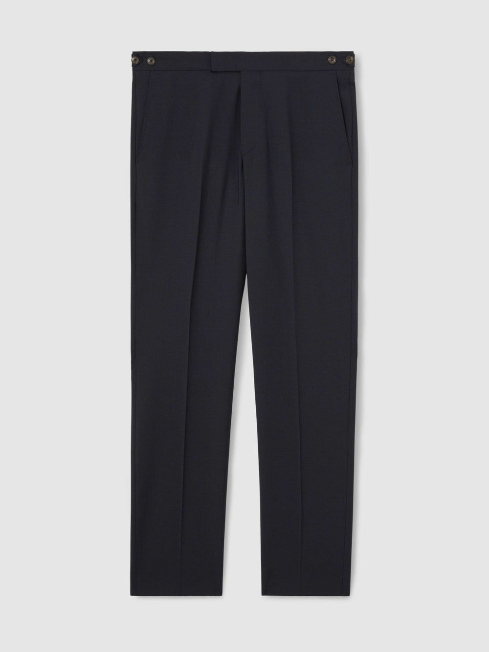 Reiss | Slim-Fit Wool-Blend Suit Trousers in Navy