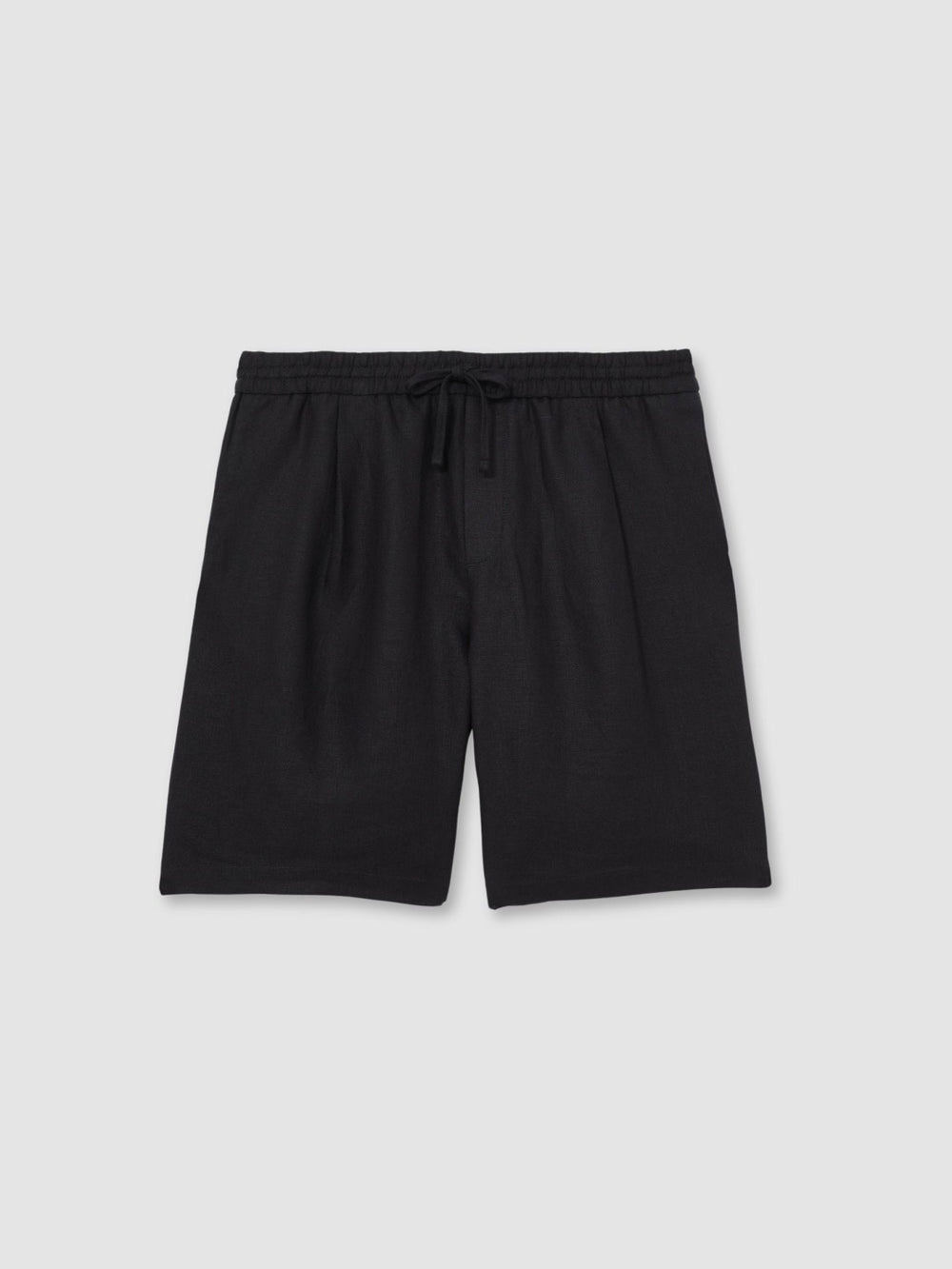 Reiss | Linen Drawstring Shorts in Navy